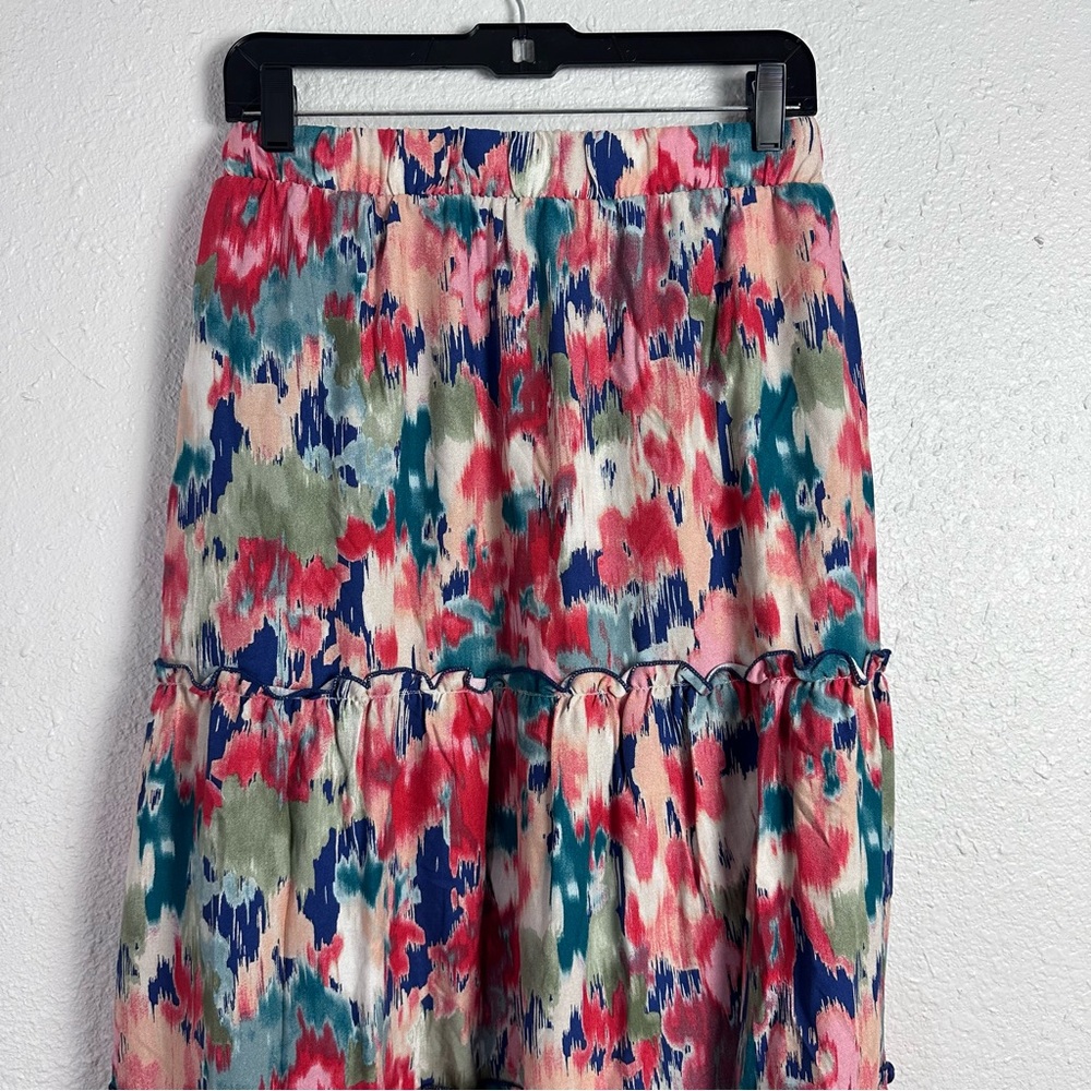 Gilli Colorful Women's Maxi Skirt Size‎ 3X - Picture 3 of 5